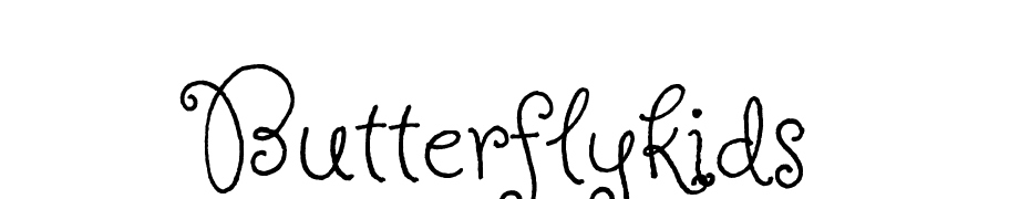 Butterfly Kids Font Download Free